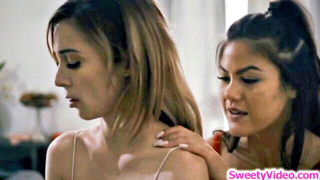Aiden Ashley, Kendra Spade - asian lesbian ass lick