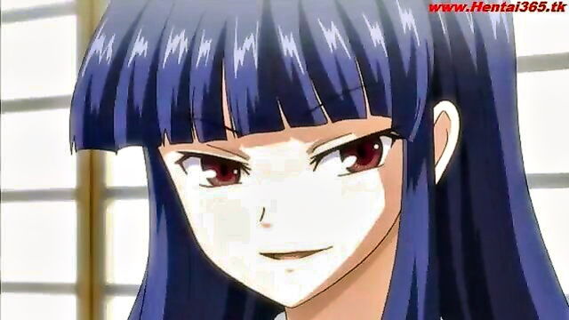 shaved pussy, masturbation, student - anime teen manipulates her teacher
