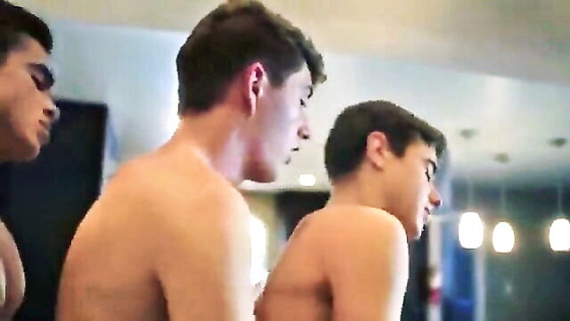 action, cum shots, bareback - joey mills group sex