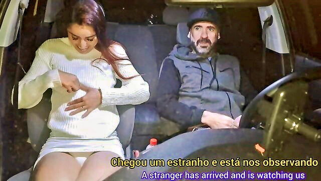 fanny squirting - public dogging fuck session