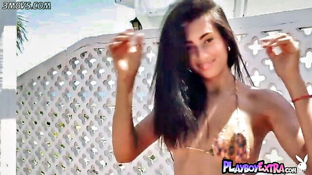 katherinne sofia - latina teen outdoor video