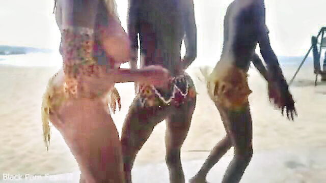 busty, water, skinny - african tribe witches dancing ritual