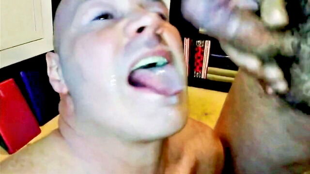 amateur, man, blowjob - deepthroat blowjob with spouse