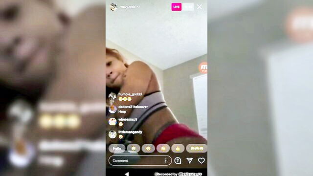 butt, retro, big ass latina - wavy redd twerk