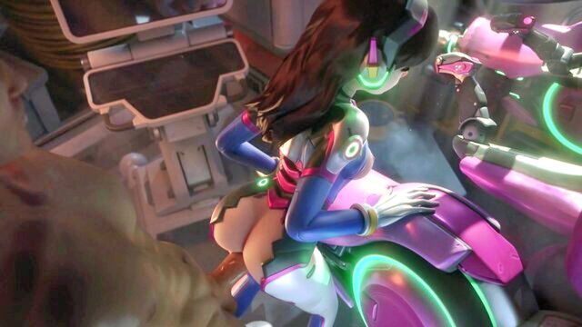 nurse joy, intense, tail plug - dva 4k fan video