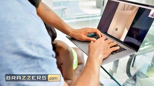 ebony mystique - buttplug removal video with ebony mystique