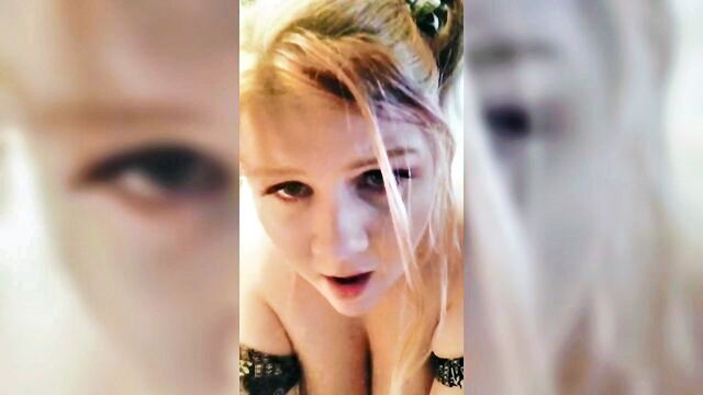 effy grace - blonde pawg teen blowjob