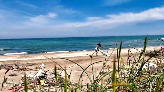 SofiaFerrari - beach public sex exclusive