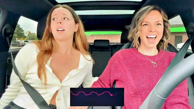 serenity cox, drive thru, nadia foxx - drive thru threesome blast