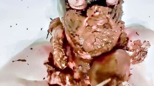 pushing shit, pushing, my throat - shoving shit down throat