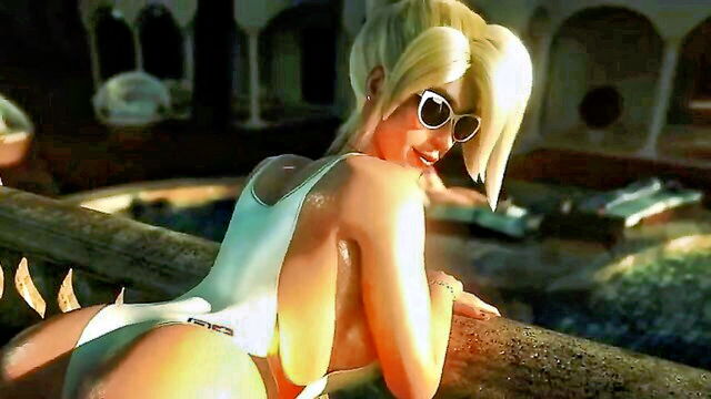 anal porn, big booty, big tits - overwatch sexy ladies assortment