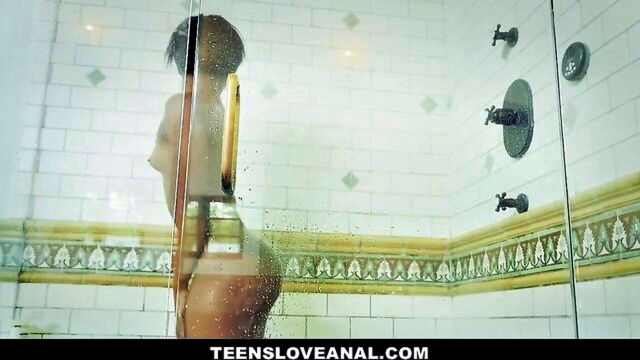 ebony teen ass fucked hard