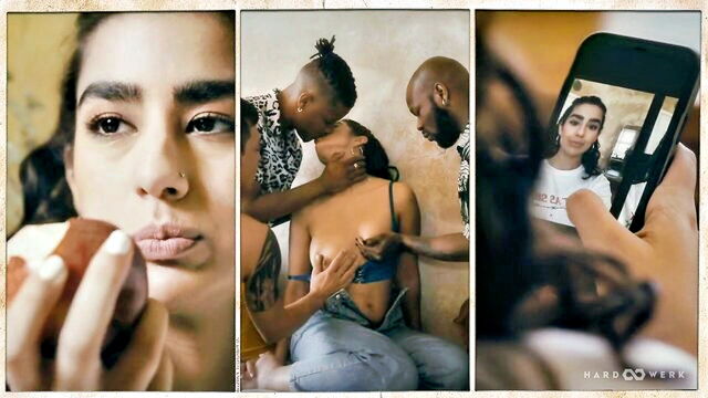 hardwerk, reality, gangbang - hardwerk triptychon pussy licking