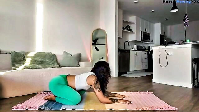 full body yoga exercise