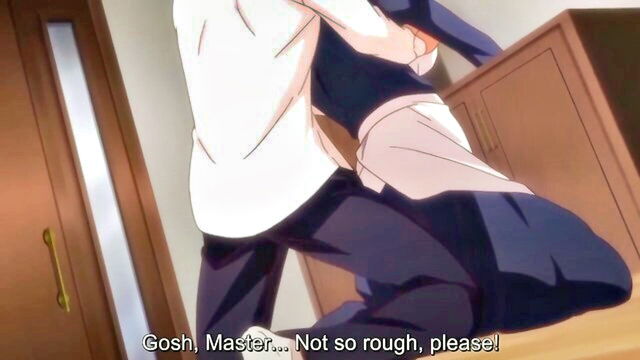 hentai milf, maid outfit, busty hentai - hentai milkmaid stepson action