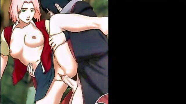 anal, lesbian, fingering - naruto hentai art