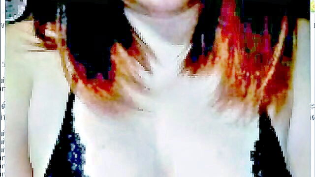 thai, showing boobs, in the room - girl in white glasses shows boobs