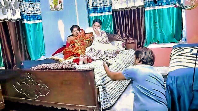 groom finds daughter in law alone