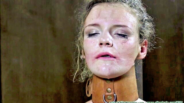 bondage, pain, futile struggles - bondage face casino