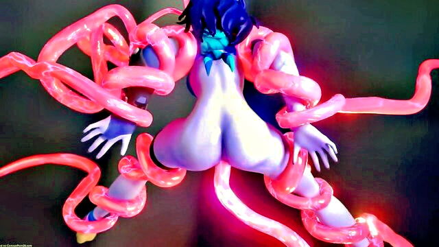 widowmaker, overwatch, tentacles - tentacles fuck widowmaker
