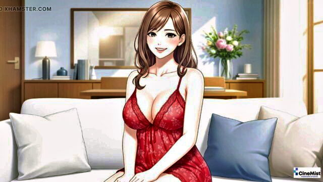 japanese milf, japanese mom, asian teen - anime lingerie sex