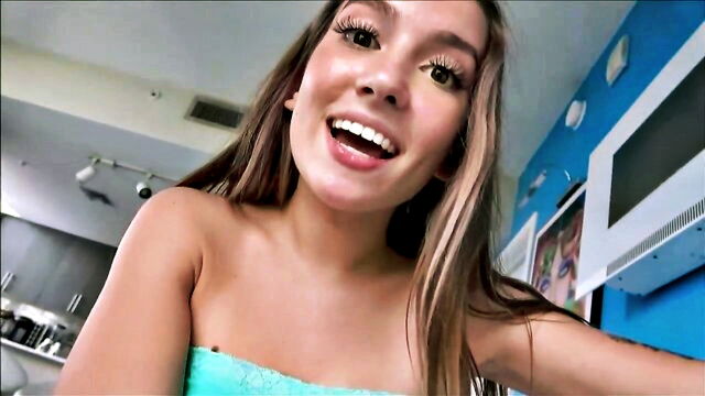 young, teens, pov porn - bailey base petite teen hookup