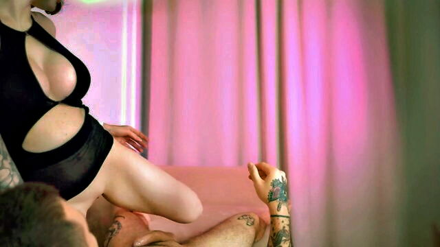 black dress, perfect pink pussy, pink pussy - stepsister ukranian big tits pussy