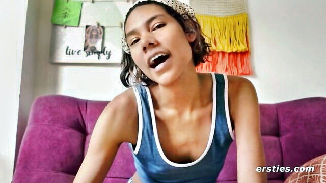 solo girl, ersties, amateur - sexy caroline masturbation