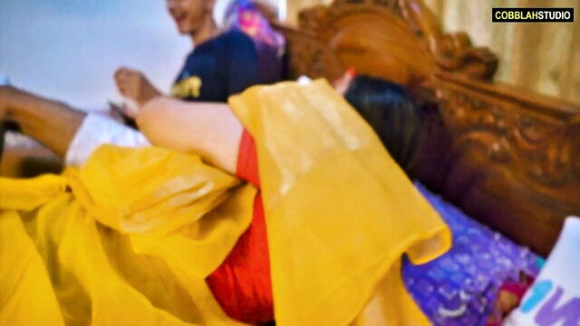 eating pussy, asian milf, big boobs - wrestling by bangladesh hot bhabhi