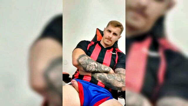 gay, solo, blond - muscle blond bull