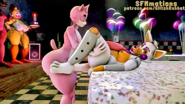 jaxmmd, moira (jessica anner), mouth fart - full animation roz x lolbit