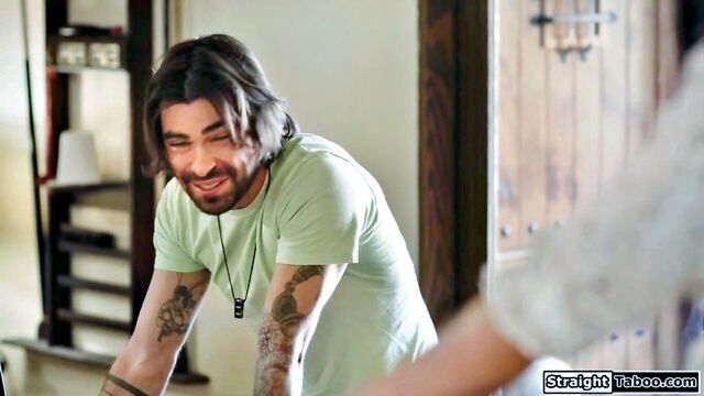 lucky fate - stepsis plays doctor with stepbrother