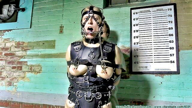 slave, futile struggles, bondage - pony girl humiliation part 2