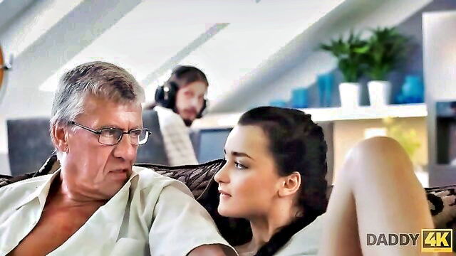 old young, hot sex, young sex - older man tight ass sex