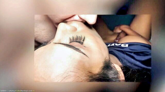 ladyboy, shemale, transsexuals - nanny4 bareback ass to mouth