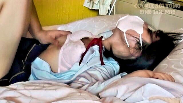hentai, gonzo, amateur couple - amateur teen in uniform gets spanked and cums in various positions