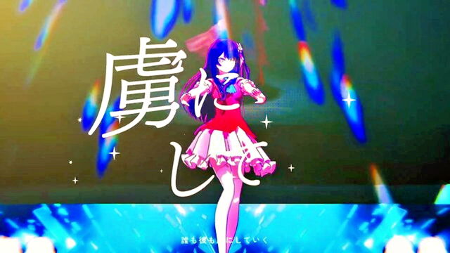 jane doe (zenless zone zero), barn, juno (overwatch) - hoshino ai idol dance