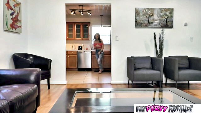 Melody Foxx - stepbrothers cock sucking fetish MyPervyFamily