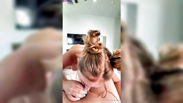 skylarmaexo - skylarmaexo cock sucking