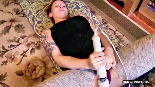 british, masturbation, mom - gymnastic mom hitachi
