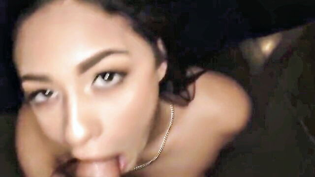 vagina fuck, hot sister, deep throat - stepsister finds my porn