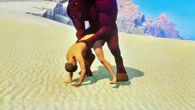 rule 34, wild life, yiff - hairy monster porn
