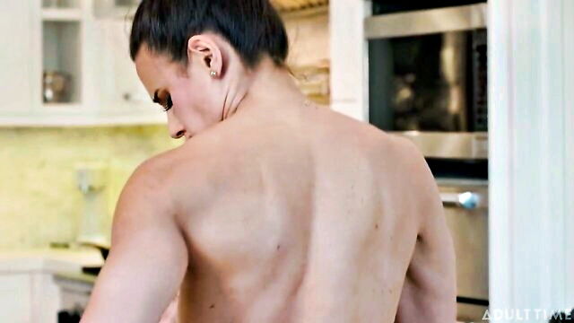 penny barber kitchen cheating scene : Mommy’s Boy
