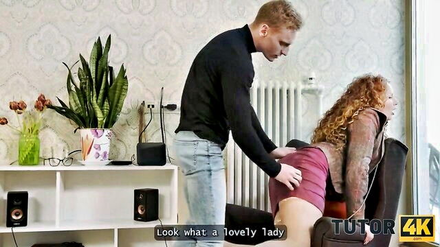 Tanya Foxxx, Martin Spell - hot russian tutor compilation