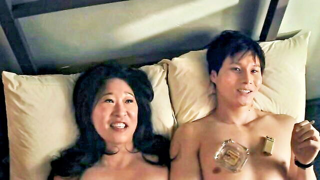 bedroom, asian, bed sex - sandra oh sex scene
