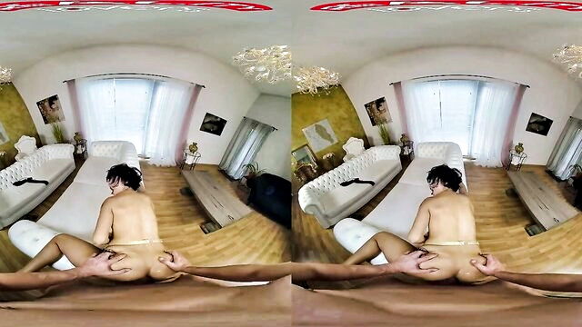 anal sex, big boobs, tattoo - candy scott vr anal