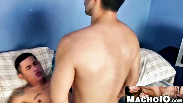 machoio, latino, young men - condomless latino assfuck