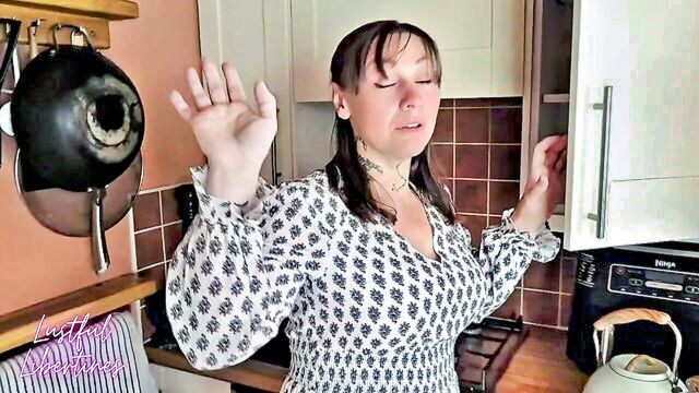 big tits, creampie, amateur - stepmom proved she is the only girl for me