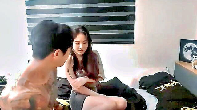 cam, amateur, asian - korean amateur with stunning looks in missionary style