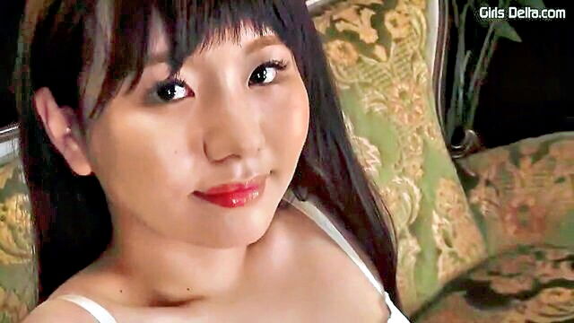 asian, blonde, big tits - big titted babes strip down and tease in this steamy video